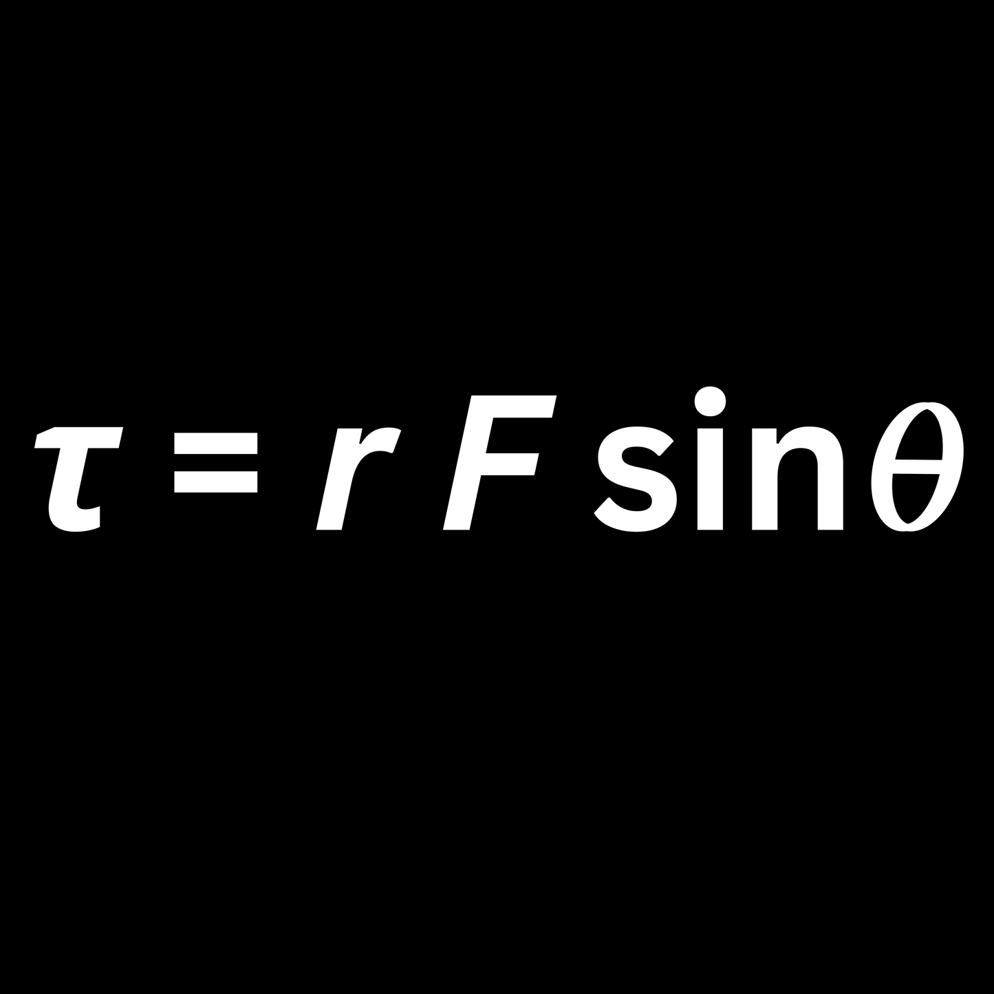 Torque Equation - Unisex Cotton Tee