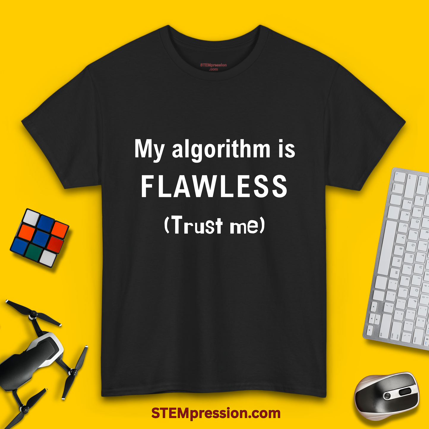 My Algorithm Is Flawless - Unisex Cotton Tee