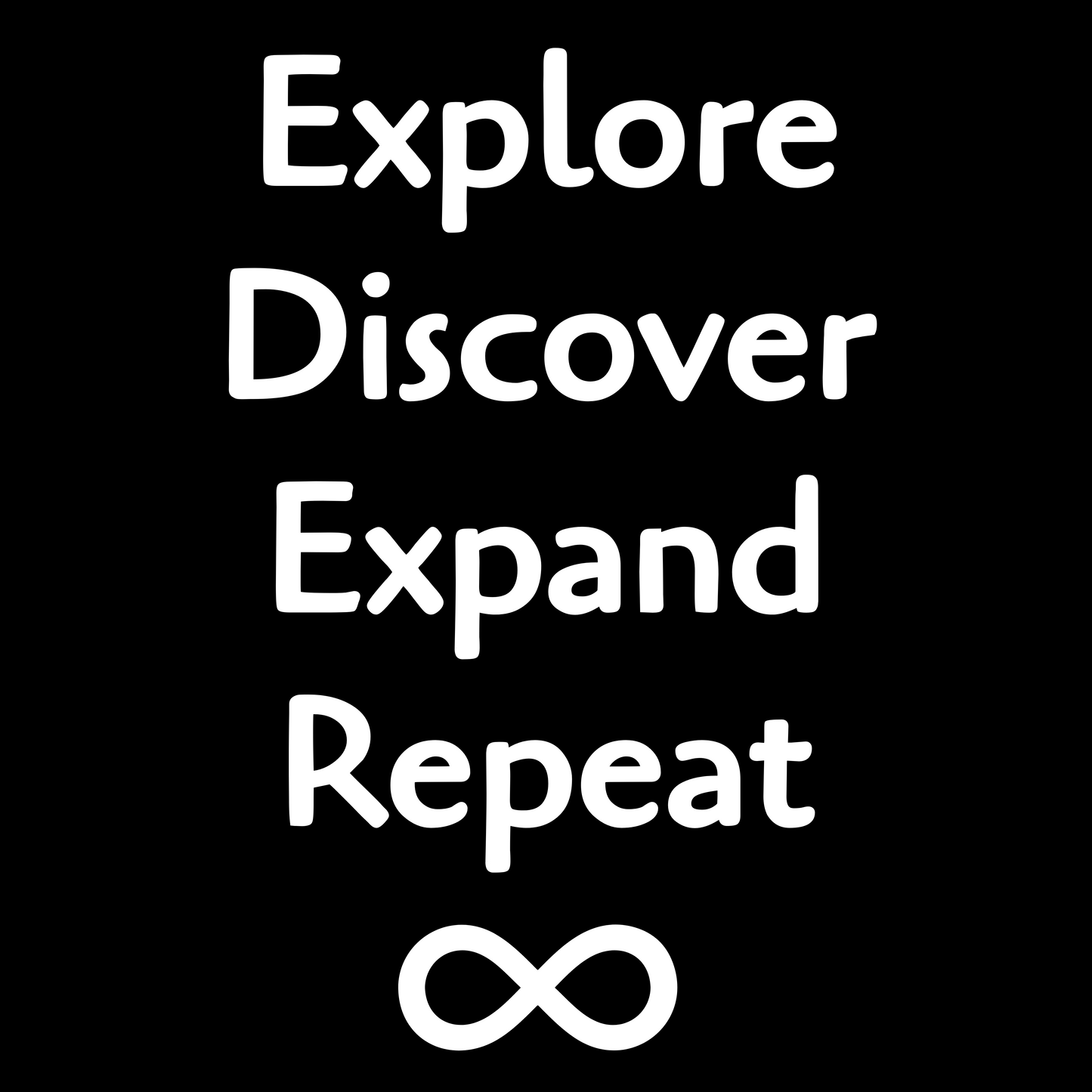 Explore Discover Expand Repeat - Unisex Cotton Tee