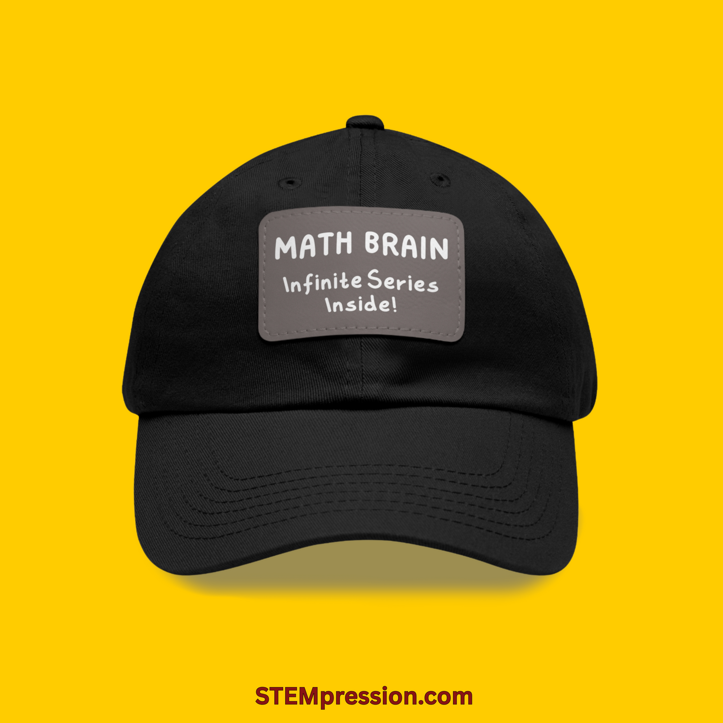 Math Brain: Infinite Series Inside - Classic Cap w/ Leather Patch