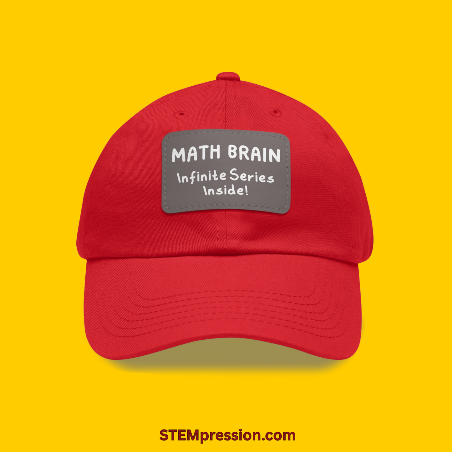 Math Brain: Infinite Series Inside - Classic Cap w/ Leather Patch