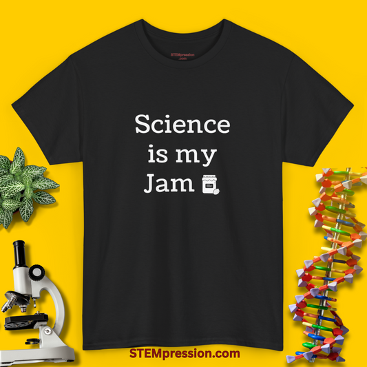 Science Is My Jam - Unisex Cotton Tee