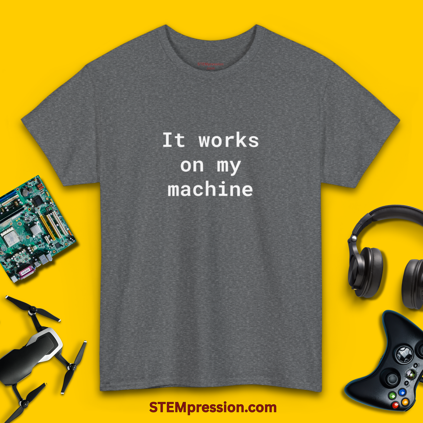 It Works on My Machine - Unisex Cotton Tee