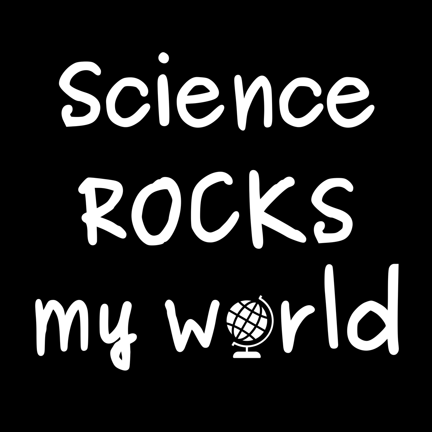 Science Rocks My World - Unisex Cotton Tee