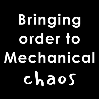 Bringing Order to Mechanical Chaos - Unisex Cotton Tee