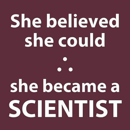 She Became an Engineer - (Unisex-Fit) Cotton Tee