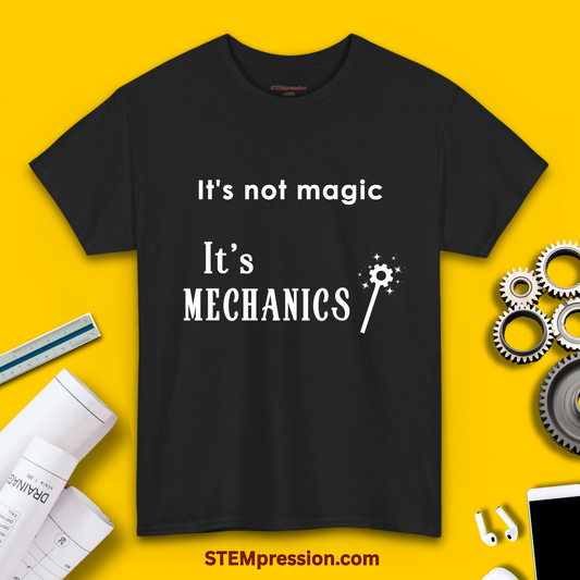 It's Not Magic It's Mechanics - Unisex Cotton Tee