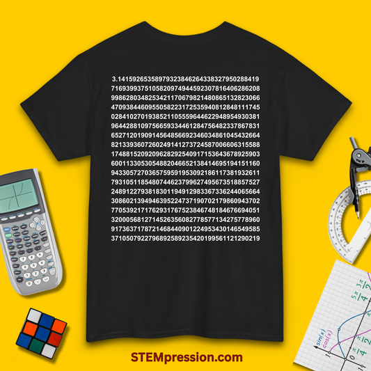 Pi Numerical Value - Unisex Cotton Tee
