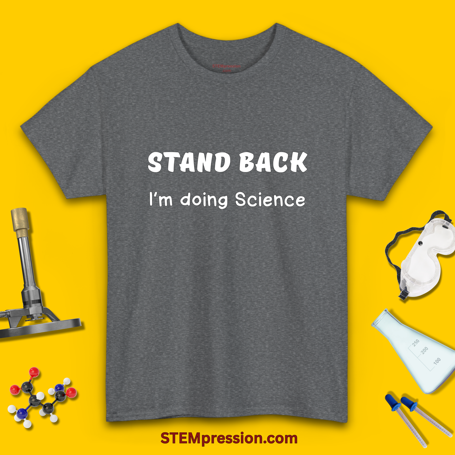 Stand Back I’m Doing Science - Unisex Cotton Tee