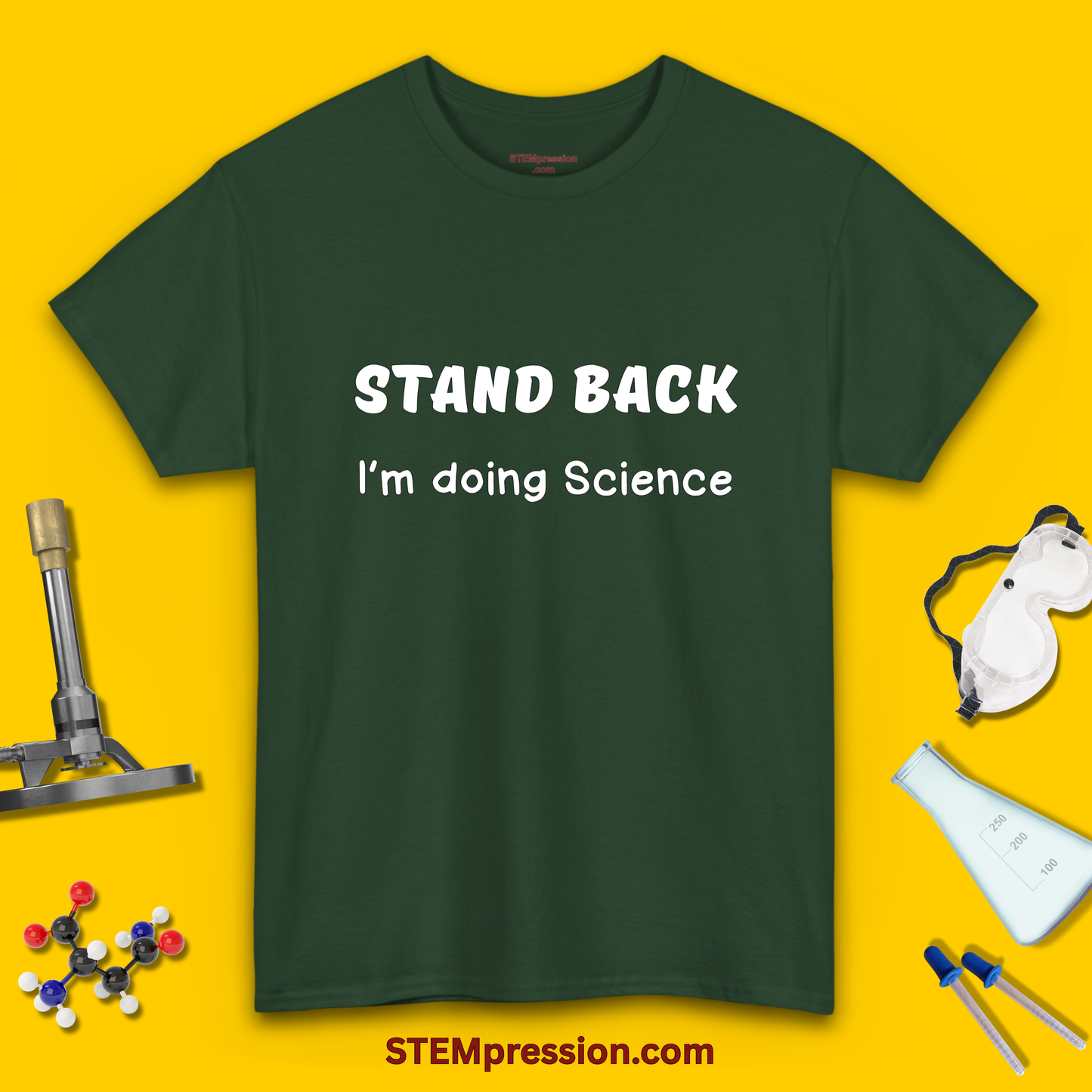 Stand Back I’m Doing Science - Unisex Cotton Tee