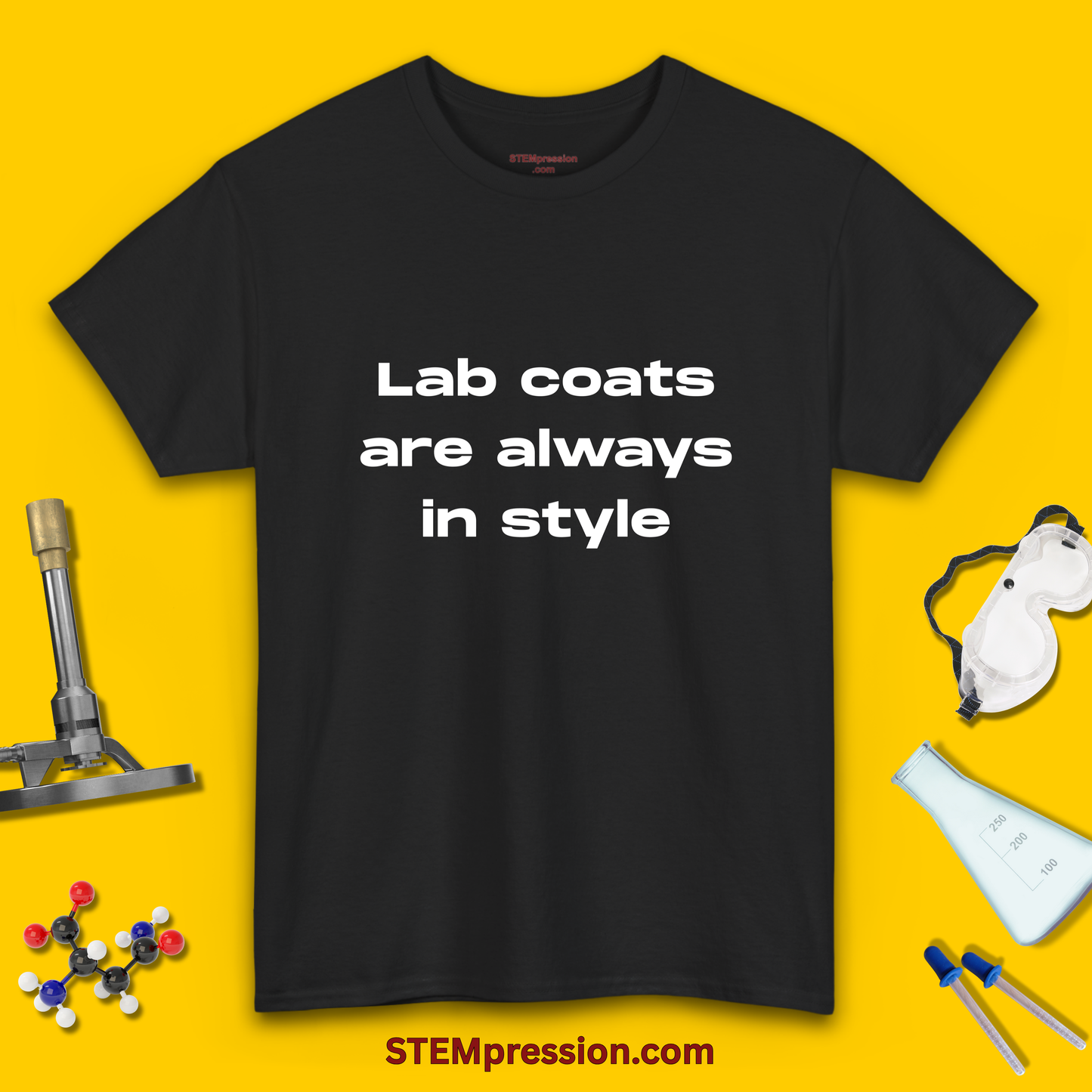 Lab Coats Are Always in Style - Unisex Cotton Tee