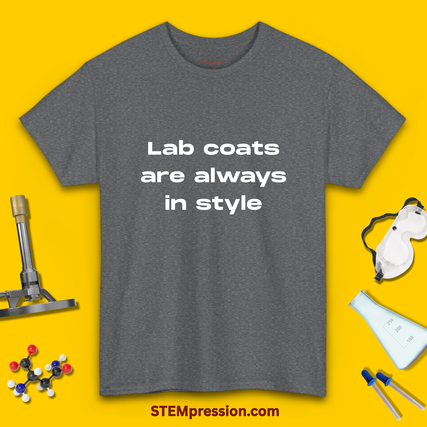 Lab Coats Are Always in Style - Unisex Cotton Tee