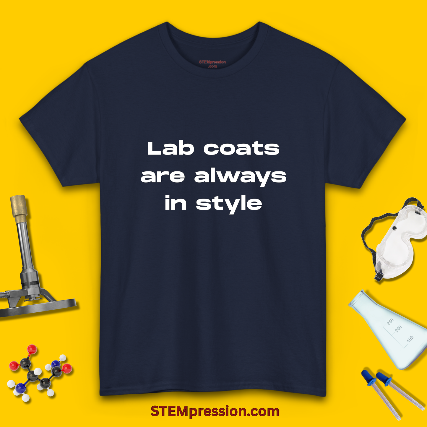 Lab Coats Are Always in Style - Unisex Cotton Tee