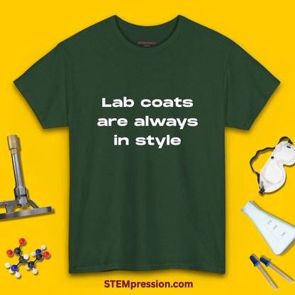 Lab Coats Are Always in Style - Unisex Cotton Tee