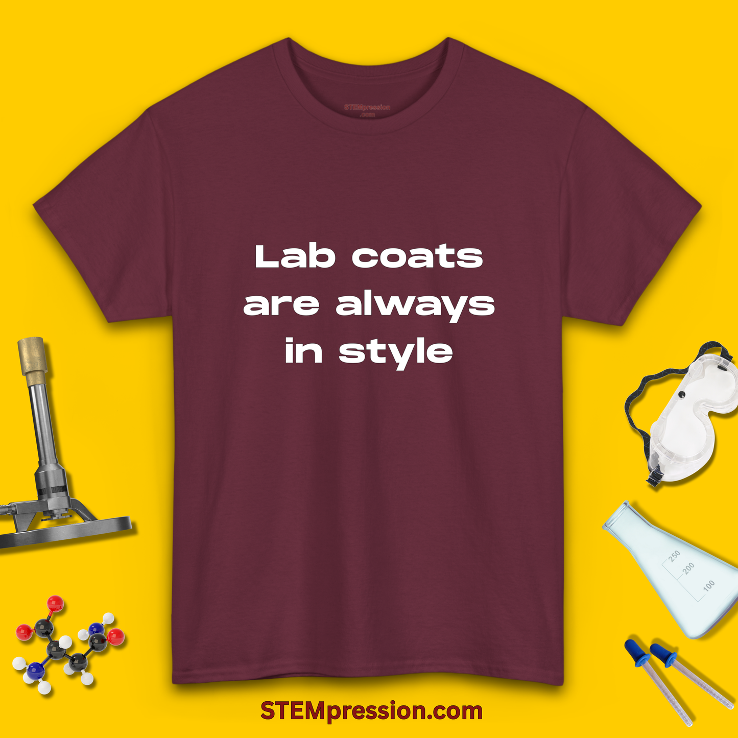 Lab Coats Are Always in Style - Unisex Cotton Tee