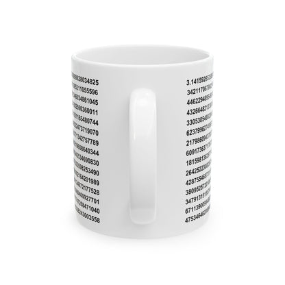 Pi Numerical Value - Ceramic Mug 11oz, 15oz