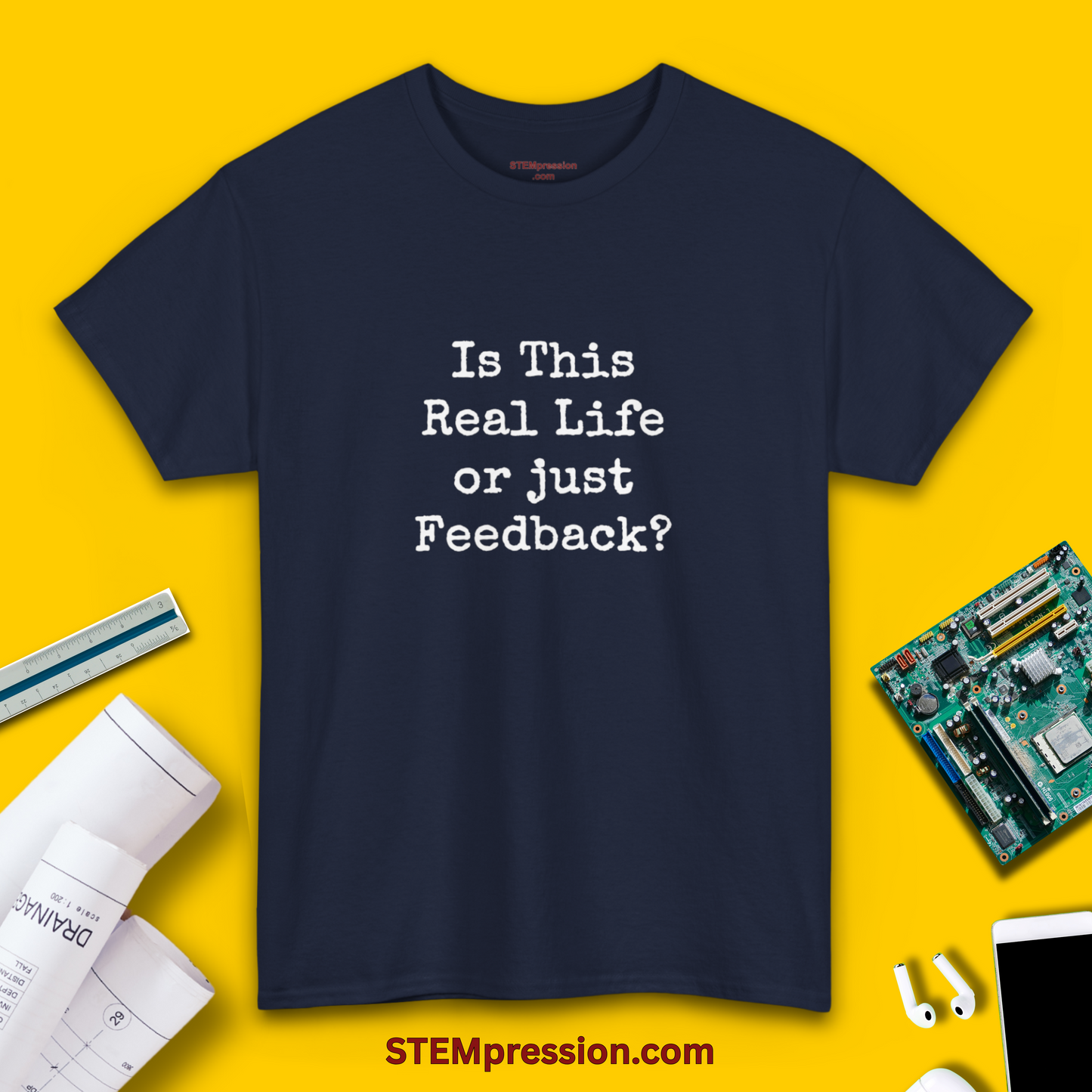 Is This Real Life or Just Feedback?  - Unisex Cotton Tee