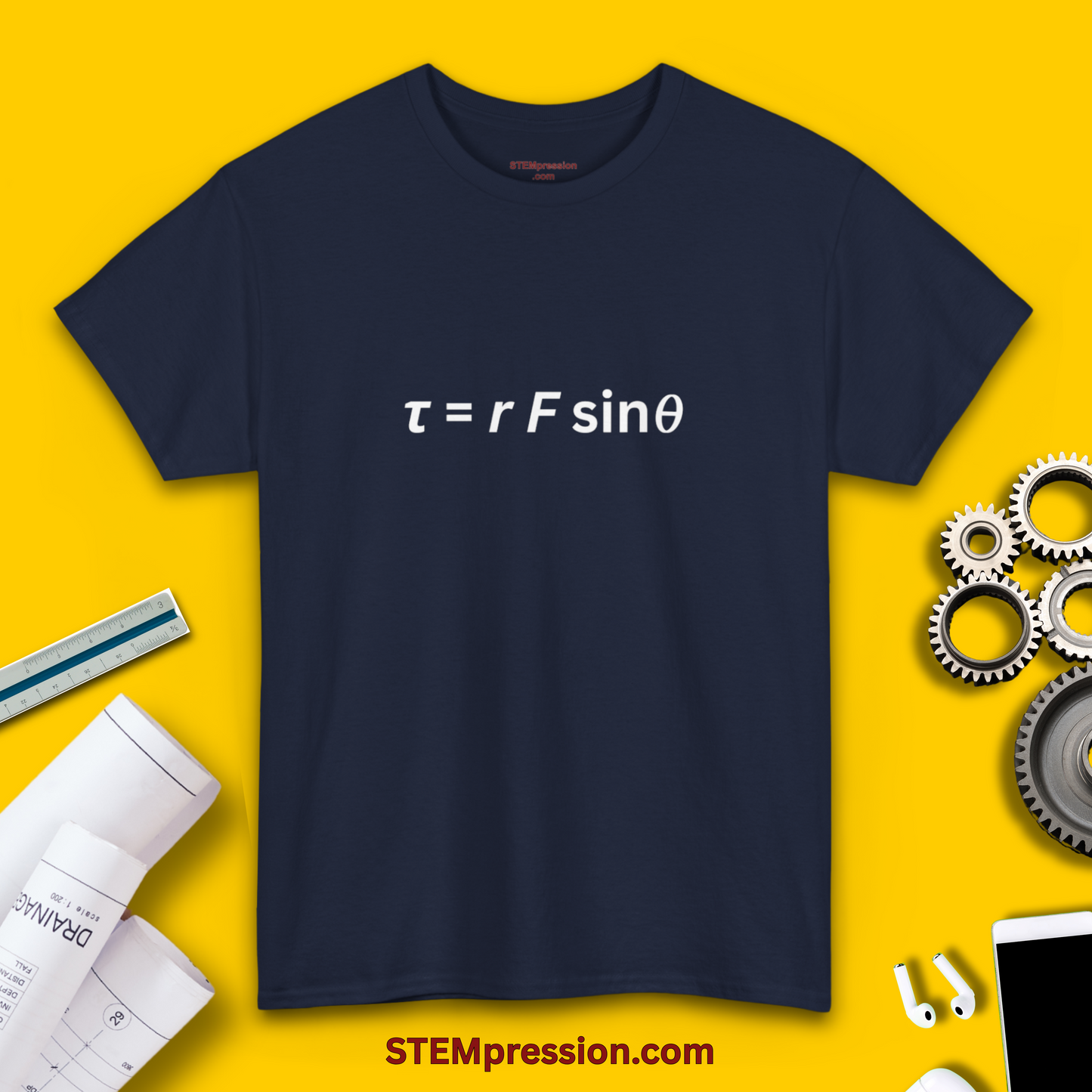 Torque Equation - Unisex Cotton Tee