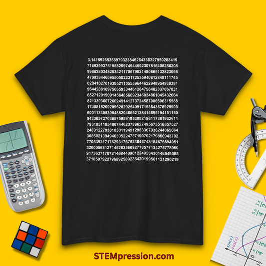 Pi Numerical Value - Unisex Cotton Tee
