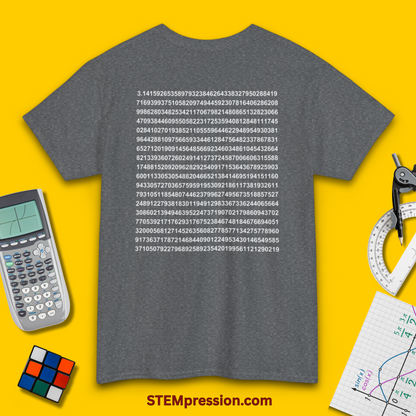 Pi Numerical Value - Unisex Cotton Tee