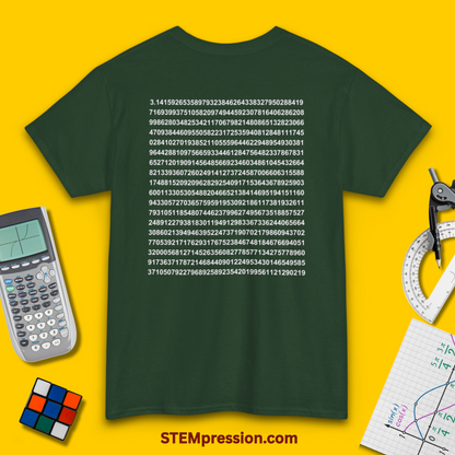 Pi Numerical Value - Unisex Cotton Tee