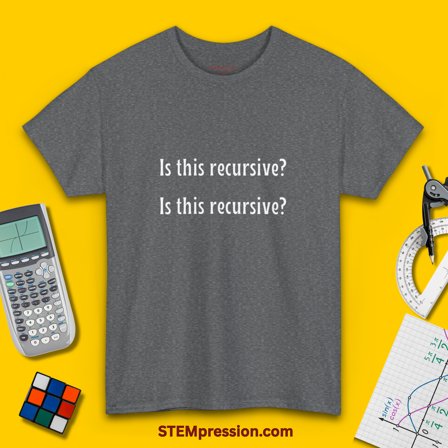 Is This Recursive - Unisex Cotton Tee