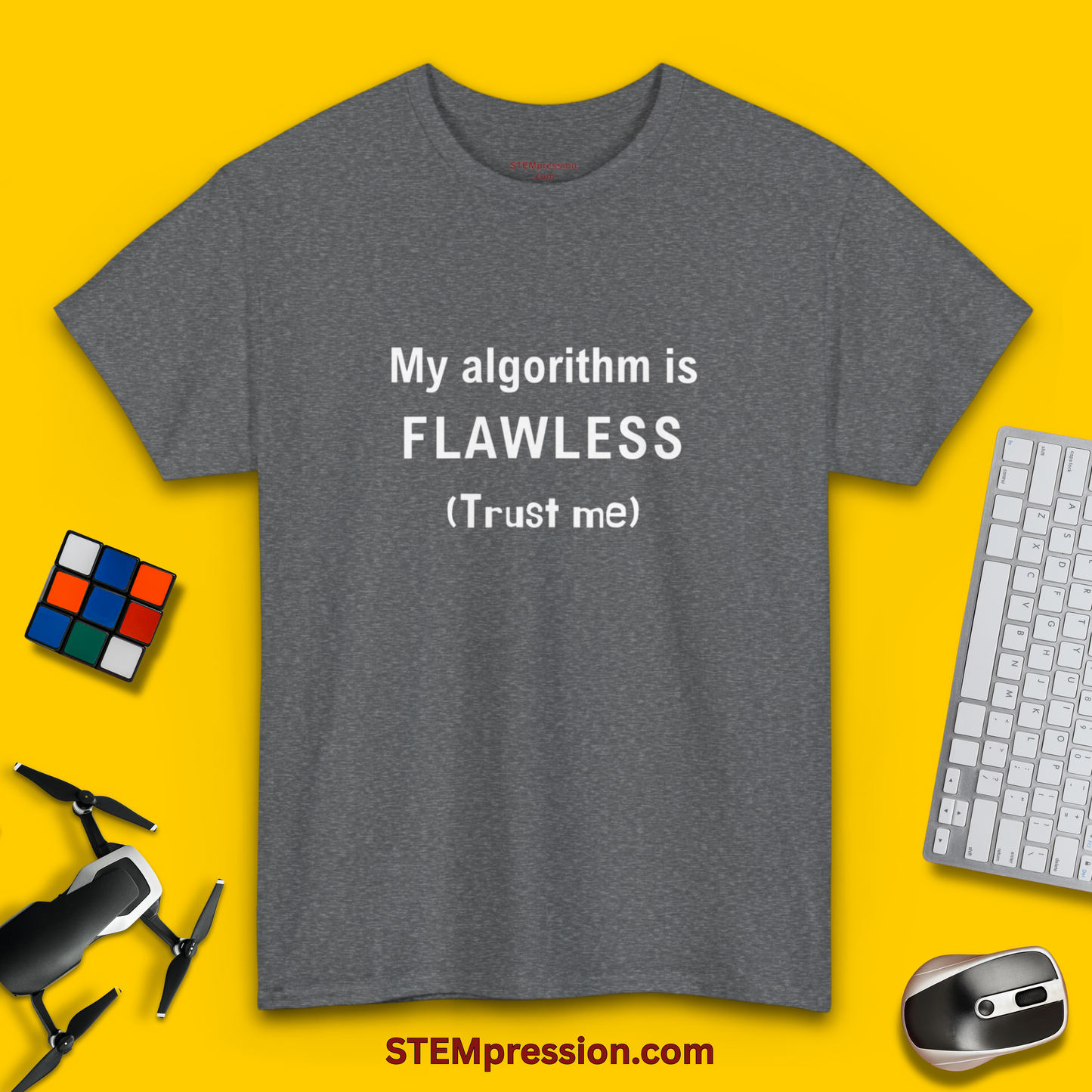 My Algorithm Is Flawless - Unisex Cotton Tee